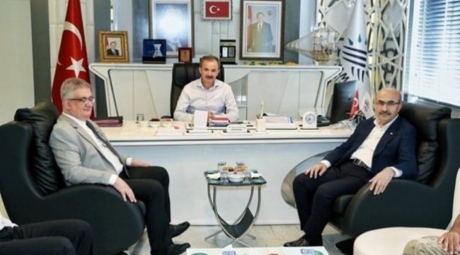 Adana Valisi Demirta?, Ba?kan K?l?n ile bir araya geldi