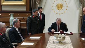 Cumhurba?kan? Erdo?an, Yksek Askeri ?ura kararlar?n? onaylad?