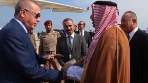 Cumhurba?kan? Erdo?an Katar'da