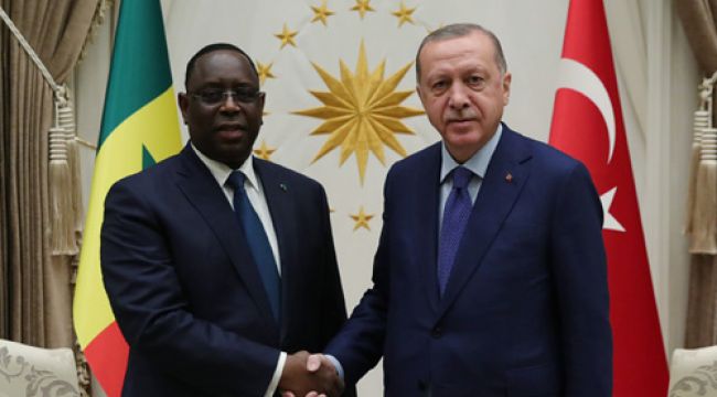 Cumhurba?kan? Erdo?an, Senegal Cumhurba?kan? Sall ile gr?t