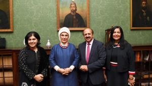 Emine Erdo?an Birle?ik Krall?k Parlamentosu�ndan baz? milletvekilleri ve Global Somali Diaspora Temsilcileri ile bir araya geldi