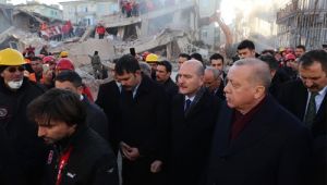 Cumhurba?kan? Erdo?an, Elaz??�da incelemelerde bulundu