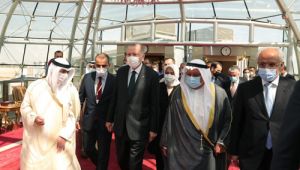 Cumhurba?kan? Erdo?an Kuveyt'te