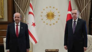 Cumhurba?kan? Erdo?an, KKTC Cumhurba?kan? Tatar ile bir araya geldi