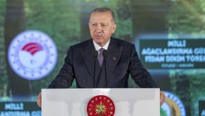 Daha ye?il bir Trkiye hedefiyle, son 19 y?ld?r Cumhuriyet tarihinin en byk a?aland?rma seferberli?ini yrtyoruz
