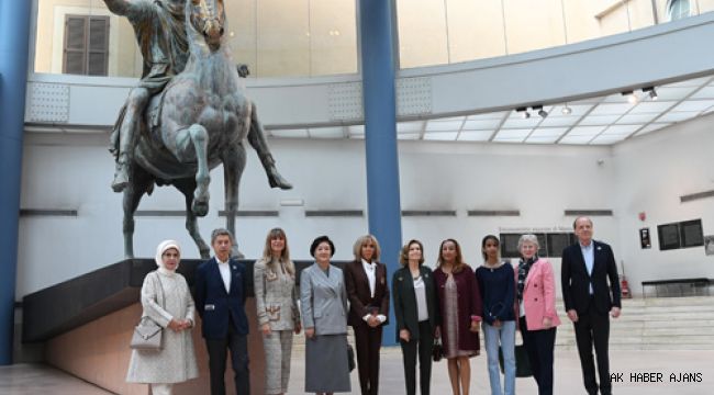 Emine Erdo?an, Romada Capitolini Mzesini ziyaret etti