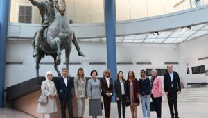 Emine Erdo?an, Romada Capitolini Mzesini ziyaret etti