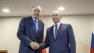 Cumhurba?kan? Erdo?an, Rusya Devlet Ba?kan? Putin ile bir araya geldi