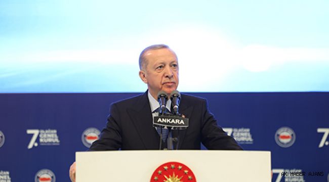Cumhurba?kan? Erdo?an, Memur-Sen Genel Kuruluna kat?ld?